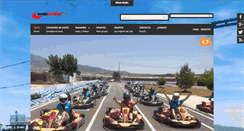 Desktop Screenshot of kartingalhama.com